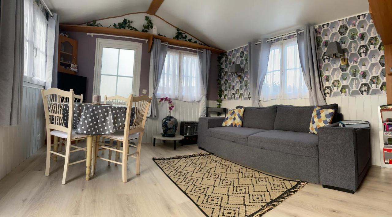 Biville-sur-Mer Mobil Home Cristal מראה חיצוני תמונה