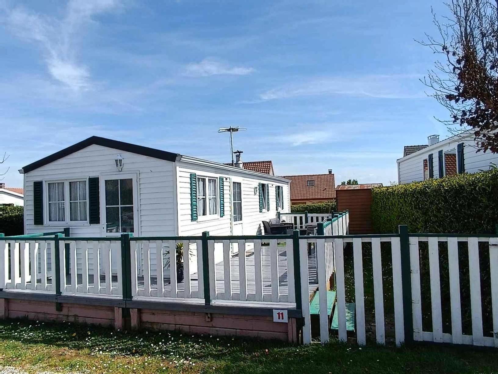 Biville-sur-Mer Mobil Home Cristal מראה חיצוני תמונה