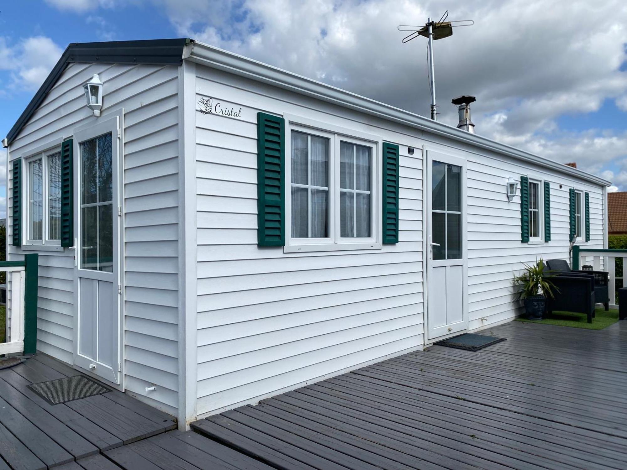 Biville-sur-Mer Mobil Home Cristal מראה חיצוני תמונה